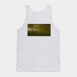 Landscape (Cattle in Storm) by George Inness Tank Top